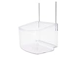 Beeztees 800241 Napf für Meerschweinchen, 9 x 7 x 7 cm, transparent
