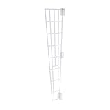 TRIXIE Seitenelement – Fenstersicherung für gekippte Fenster aus bruchsicherem Kunststoff – leicht & stabil, zum Anschrauben oder Ankleben – 62 × 16/7 cm