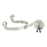 Tough 1 Uni – Erwachsene Tough1 verchromte Jingle Bob Sporen 1,27 cm CP W/JB Roping SPUR