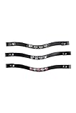HKM Hobby Horsing Stirnbänder, Rosa/Silber, Stück