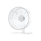 BUCATSTATE Laufrad Hamster, 21cm Hamsterrad Leise Hamster Rad Spielzeug Zubehör, rutschfeste Laufscheibe für Zwerghamster Goldhamster Mouse Rats