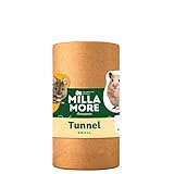 MILLAMORE - Tunnel aus Pappe - Hamstertunnelsystem - Hamsterspielzeug gegen Langeweile - Ratten & Hamster - Kleine Haustiere - S, 1 Stück (1er Pack)