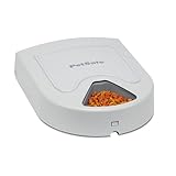 PetSafe 5-Mahlzeiten-Futterautomat - Automatischer Futterspender - Zeitgesteuerte Fütterung - Kompakt, Batteriebetrieben - Leicht zu reinigende Schüssel - Fasst 236 ml Trockenfutter
