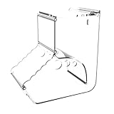 Automatischer Hamster-Futterspender, 400 ml Acryl-Frettchenfutter-Aufbewahrung, transparente Flasche mit großem Fassungsvermögen, ideal für Hasen und Kleintiere, sorgt für frische Fütterung während