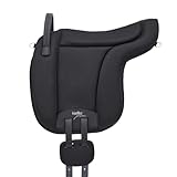 Kieffer Passion Reitkissen Balance - Reitpad für pferdefreundliches Reiten ohne Sattel, schwarz (Pferd)