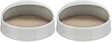 TRIXIE 'Sandbad Für Hamster Sandbad, Hamster/Degus, Keramik, 20 × 10 × 16 cm, Grau - 63009 (Packung mit 2)