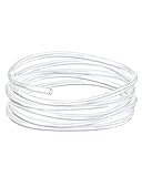 Pawfly Aquarium Luftschlauch 2 m Standard 4-6 mm für Luftpumpe - Flexibler Knickbeständiger Reiner PVC für Garten, Terrarium, Teich