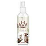 Aomig Kokos Fellpflege Hund Katze Fellspray Fellpflege Fellpflegespray für Hunde Entfilzungsspray Katze Leichtes Kämmen Fellpflege Kokosnussduft Pflegt Beruhigt Empfindliche Haut Hundeparfüm (200ml)