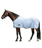 Waldhausen Regen-Fliegendecke Protect, hellblau/Nachtblau, 135 cm