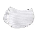 Eskadron Schabracke Baumwolle, uni, white-gold