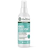 AniForte Fellharmonie Pflegespray Kokos 200 ml – Sanfte Fellpflege für Hunde & Katzen, Entfilzungsspray & Kämmhilfe, für glänzendes Fell mit Kokosduft