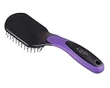 QHP Schweif- und Mähnenbürste (Schwarz/Violett)
