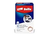 Bolfo Zecken- und Flohhalsband für Katzen & kleine Hunde, Puderband 35cm