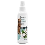 ReaVET Fellpflege Pflegespray Kokos 250ml - Sanftes Fellspray für Hunde & Katzen, Entfilzungsspray & Kämmhilfe, mit Kokosspray mit Kokosöl