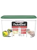 VERSELE-LAGA - NutriBird A21 - Handaufzuchtfutter für Jungpapageien - Amazonenpapagei, Palmkakadu, Großsittich - Eiweißreich - 3kg