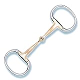 Stübben Gebiss 2236 Olivenkopftrense einfach gebrochen - 12,5 cm - 16 mm - Sweet Copper
