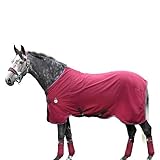 Horseware Stalldecke Rambo Helix Stable Sheet Disc Burgundy 155cm