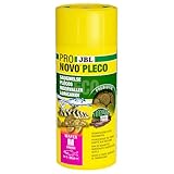 JBL PRONOVO PLECO WAFER, Futterwafer für Saugwelse von 1-20 cm, Fischfutter, Größe M, 250 ml