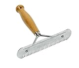 BUSSE Striegel DOPPEL Metall Fellstriegel Metall Tierkamm Tennis