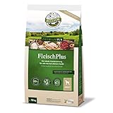 Bellfor Premium PUR FleischPlus Glutefrei Hundefutter mit Hohem Fleischanteil 10 kg - Die ideale Nahrung für alle normal aktiven Hunde