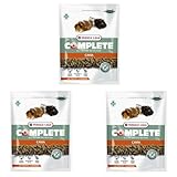 Versele-Laga Complete Cavia All-in-one- Nutrition | 3er Pack | 3 x 500 g | Pellets für Meerschweinchen | Enthält Timothy-Heu | Angereichert mit Holunderbeeren und Kräutern