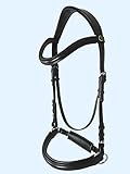 Gebisslose Trense bitless Bridle Caroline only Black (Kaltblut)