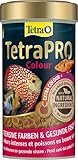 Tetra Pro Colour Multi-Crisps - Premium Fischfutter mit Farbkonzentrat für schöne, farbenprächtige Fische, 250 ml Dose