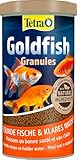 Tetra Goldfish Granules - Granulat-Fischfutter für alle Goldfische und andere Kaltwasserfische, 1 L Dose