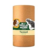 MILLAMORE - Tunnel aus Pappe - Hamstertunnelsystem - Hamsterspielzeug gegen Langeweile - Ratten & Hamster - Mittelgroße Haustiere - M, 1 Stück (1er Pack)