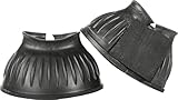 HKM 8605 Springglocken Atlanta, Gummispringglocken Gummi Hufglocken, Schwarz, XL