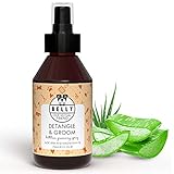 BELLY Entfilzungsspray Hundepflege für kuschelig weiches Fell, Entwirrendes Fellpflege Spray für Hundefell mit schützender Aloe Vera, Hunde Entfilzungsspray für alle Hunderassen, Hunde Fellspray 250ml