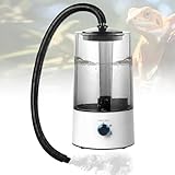 Reptilien Luftbefeuchter,Terrarium Vernebler 4L,smart reptile humidifier reptilien luftbefeuchter Dreistufige Sprühgrößeneinstellung, Terrarium Luftbefeuchter für Eine Vielzahl von Reptilien