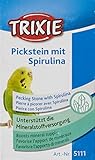 Trixie 5111 Pickstein mit Spirulina für Wellensittiche, Kanarien, 20 g (1er Pack)