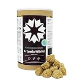 algova Artemia Würfel FD gefriergetrocknet 1L = 90g | Gesiebt & Frei von Abrieb | Zierfischfutter | Schwimmfutter