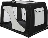 TRIXIE Hundebox Vario, 99x65x71 cm – komfortable Hundebox für kleine bis mittelgroße Hunde – gemütlicher Rückzugsort für deinen Vierbeiner – sicher & hochwertig - 39724