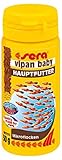 sera Vipan Baby Nature 50 ml (30 g) - Mikroflocken für Jungtiere, Jungfischfutter