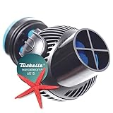 TUNZE Strömungspumpe Turbelle nanostream 6015 I Pumpe mit 1.800 l/h Stömungsleistung I Propellerpumpe mit Magnet Holder & Silence Klemme bis 12mm Glasstärke I Wasserpumpe für Aquarien