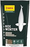 sera Koi Professional Winter 500 g | sinkendes Koifutter, Winterfutter, Teichfutter für Wassertemperaturen unter 12 °C | leicht verdaulich mit reduziertem Kohlenhydratanteil | stärkt Abwehrkräfte