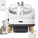 Devoko Elektrisches Katzenklo selbstreinigend mit 8 Sensoren,IPX5 wasserdicht,Katzentoilette elektrisch mit APP-Steuerung,selbstreinigende Katzentoilette XXL für große Katzen & Mehrkatzenhaushalte