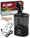 Hobby Terraristik Hygro Fog System I automatische Benebelungsanlage für Terrarien I inkl. Controller, Sensor und Fernbedienung I Terrarium Luftbefeuchter I effizientes und leises Benebelungssystem