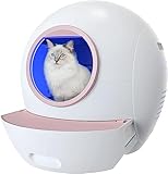 ELS PET Selbstreinigende Katzentoilette: Katzenklo Extra-Groß Automatische Katzentoilette Mit Sicherer Alert & Smart Health Monitor für Mehrere Katzen (Ohne WiFi)