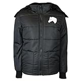 MS-Trachten Kinder Winter Reitjacke Mia schwarz warm gefüttert (110/116)