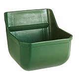 Kerbl 32460 Kraftfuttertrog-Fohlentrog ohne Metallstäbe, grün