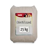 PANTO Chinchillasand 25 kg – feinkörniger Quarzsand für Chinchillas, Hamster und andere Nagetiere, ideal zur Fellpflege für Kleintiere, feiner & qualitativer Sand ohne Verletzungsgefahr