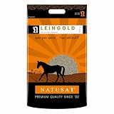 NATUSAT Leingold - Leinsamen, Pferdeverdauung, Unterstützend beim Fellwechsel, Pferdekräuter (5000 g)