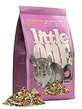 Little One Alleinfutter für Chinchillas | 900 g | Speziell für die Ernährungsanforderungen von Chinchillas | Zur Deckung des Nährstoffbedarfs | Mit wichtigen Eiweißen & Vitaminen