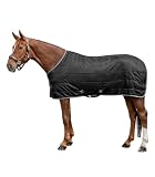 WALDHAUSEN Economic Stalldecke 100 g, schwarz, 145 cm
