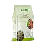 Stiefel Leberkräuter für Pferde, 100% naturbelassene Kräutermischung, kann die Leberfunktion unterstützen, mit Bitter- & Gerbstoffen, 1kg