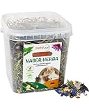 petifool Nager Herba 430g - Alleinfutter für Nager - Nagerfutter für Kaninchen und Meerschweinchen - ohne künstliche Zusätze - 100% Natur - artgerechtes Futter