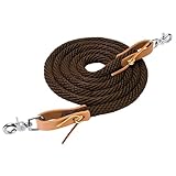 Weaver Leather Poly Roper Zügel, braun, 0,95 cm x 2,4 m